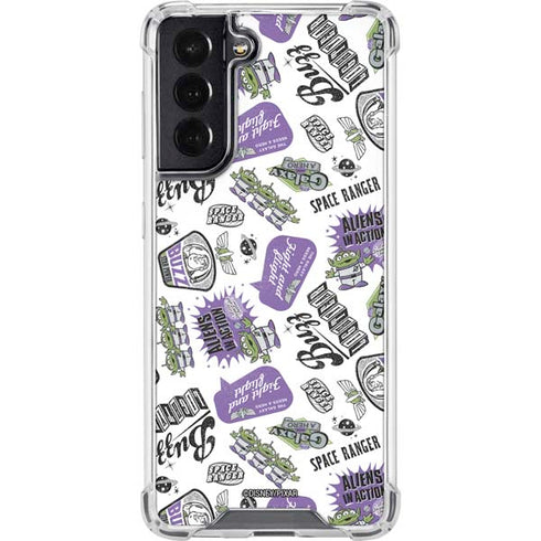 Disney Toy Story Aliens In Action Galaxy S22 Clear Case