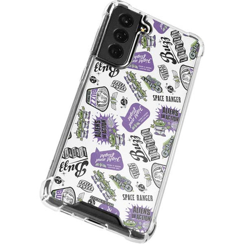 Disney Toy Story Aliens In Action Galaxy S22 Plus Clear Case