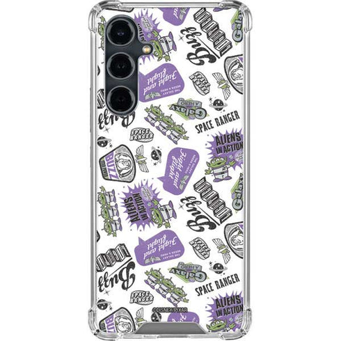 Disney Toy Story Aliens In Action Galaxy S23 FE Clear Case