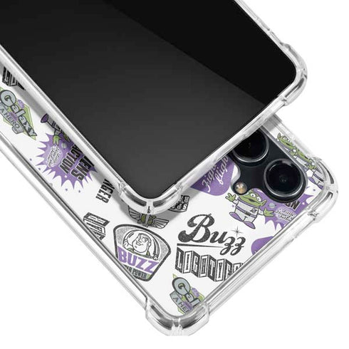 Disney Toy Story Aliens In Action Galaxy S23 FE Clear Case