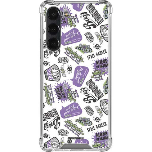 Disney Toy Story Aliens In Action Galaxy S23 Plus Clear Case