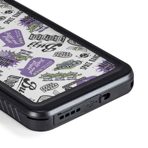 Disney Toy Story Aliens In Action Galaxy S23 Plus Waterproof Case