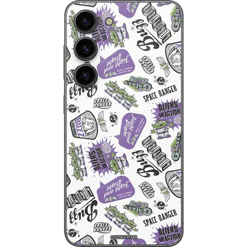 Disney Toy Story Aliens In Action Galaxy S23 Skin