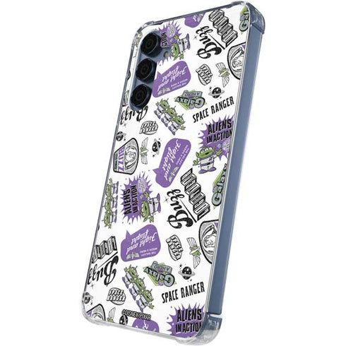 Disney Toy Story Aliens In Action Galaxy S24 Clear Case