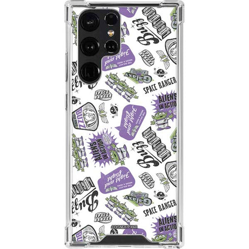 Disney Toy Story Aliens In Action Galaxy S24 Ultra Clear Case