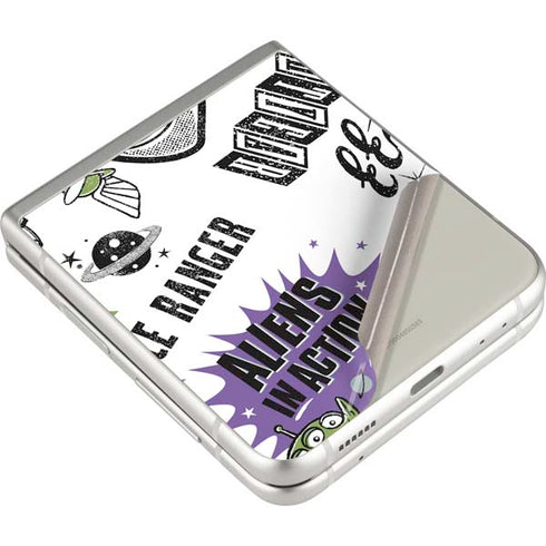 Disney Toy Story Aliens In Action Galaxy Z Flip3 5G Skin