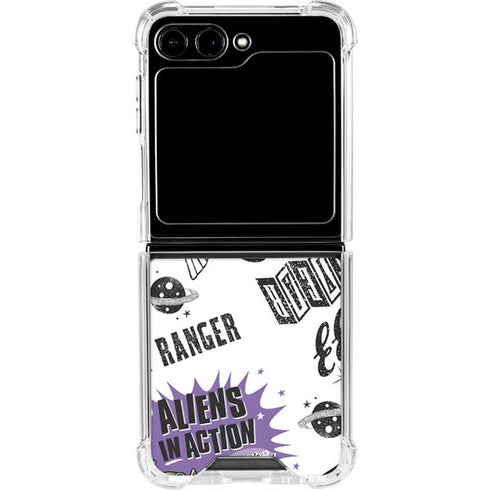 Disney Toy Story Aliens In Action Galaxy Z Flip5 5G Clear Case