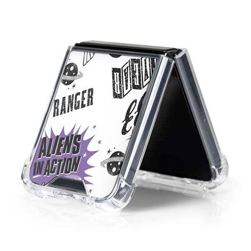 Disney Toy Story Aliens In Action Galaxy Z Flip5 5G Clear Case