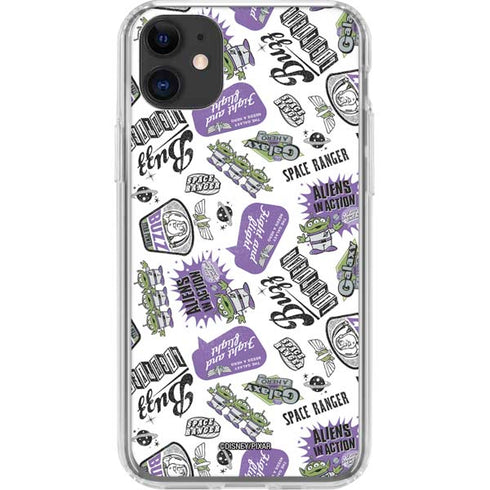 Disney Toy Story Aliens In Action iPhone 11 Clear Case