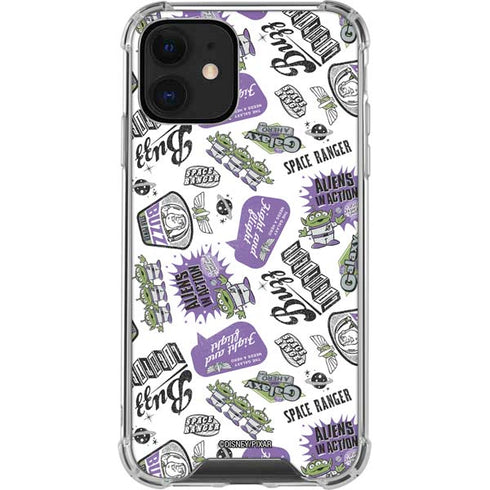 Disney Toy Story Aliens In Action iPhone 12 Clear Case
