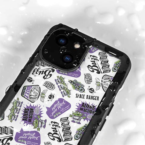 Disney Toy Story Aliens In Action iPhone 13 Mini Waterproof Case