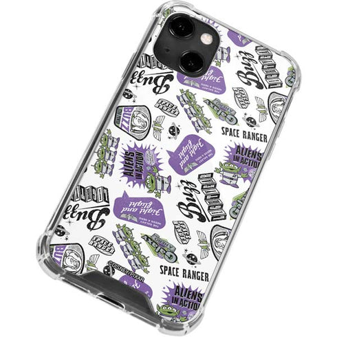 Disney Toy Story Aliens In Action iPhone 14 Clear Case