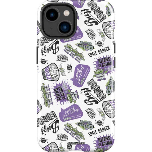 Disney Toy Story Aliens In Action iPhone 14 Plus Impact Case
