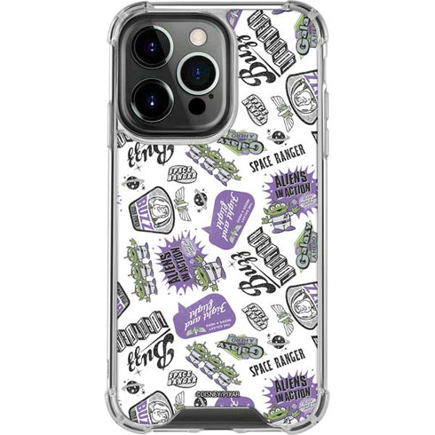 Disney Toy Story Aliens In Action iPhone 15 Pro Clear Case