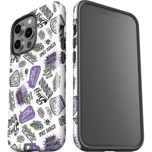 Disney Toy Story Aliens In Action iPhone 14 Pro Impact Case