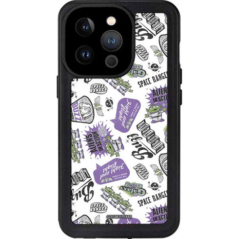 Disney Toy Story Aliens In Action iPhone 14 Pro Waterproof Case