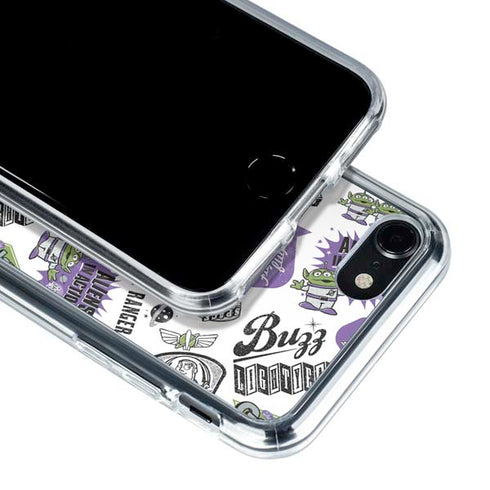 Disney Toy Story Aliens In Action iPhone SE (2nd & 3rd Gen) Clear Case