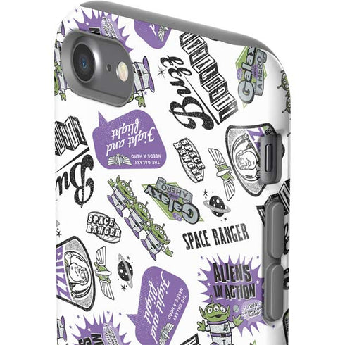 Disney Toy Story Aliens In Action iPhone SE (2nd & 3rd Gen) Pro Case