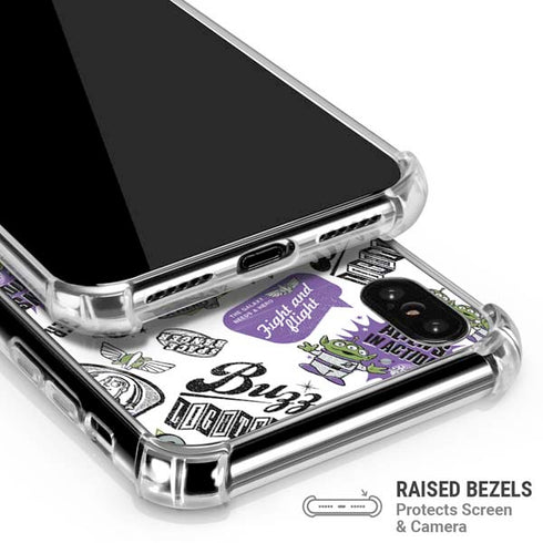 Disney Toy Story Aliens In Action iPhone XS Max Clear Case