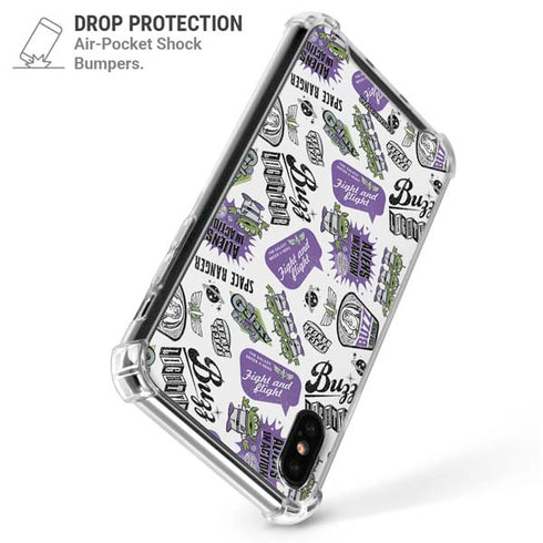 Disney Toy Story Aliens In Action iPhone XS Max Clear Case