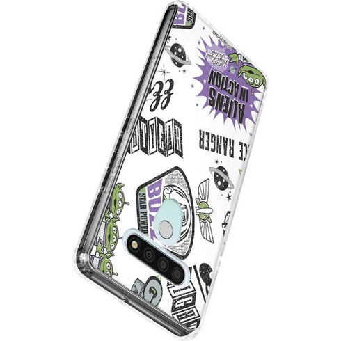 Disney Toy Story Aliens In Action LG Stylo 6 Clear Case