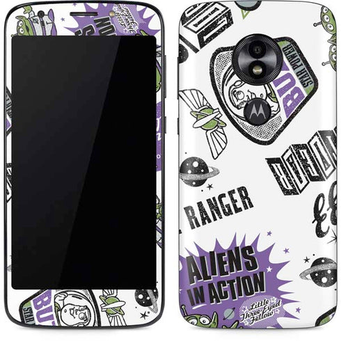 Disney Toy Story Aliens In Action Moto E5 Play Skin