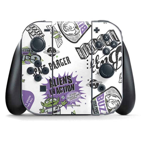 Disney Toy Story Aliens In Action Nintendo Switch (2017-2021) Joy-Con Controller Skin