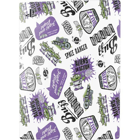 Disney Toy Story Aliens In Action PS5 Console Skin
