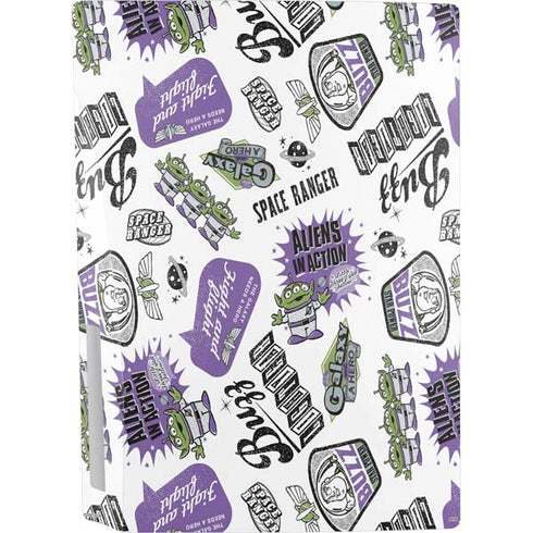 Disney Toy Story Aliens In Action PS5 Console Skin