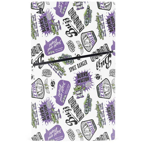 Disney Toy Story Aliens In Action PS5 Slim Disk Console Skin