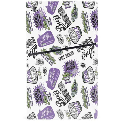 Disney Toy Story Aliens In Action PS5 Slim Digital Edition Console Skin