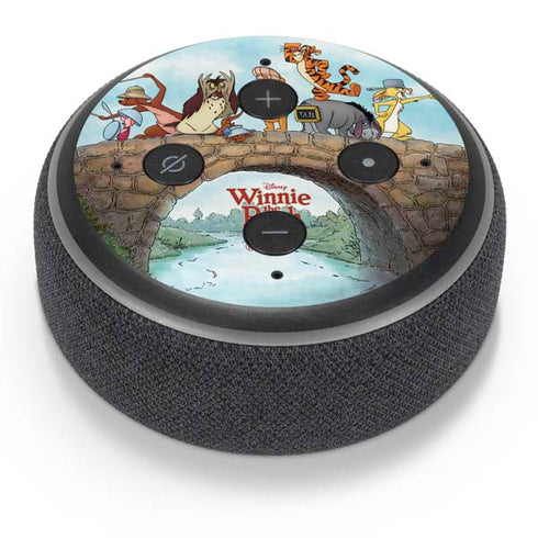 Disney Winnie the Pooh All Characters Amazon Echo Dot Skin