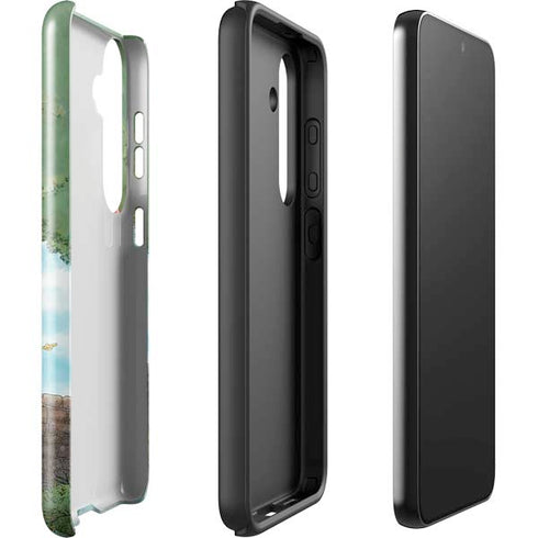 Disney Winnie the Pooh All Characters Galaxy S24 Plus Impact Case