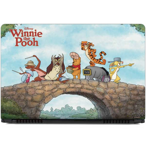 Disney Winnie the Pooh All Characters Dell Inspiron Skin