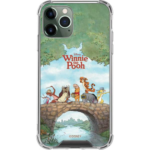 Disney Winnie the Pooh All Characters iPhone 11 Pro Max Clear Case