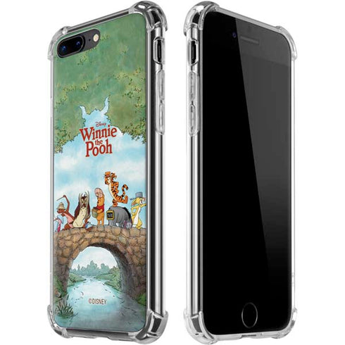 Disney Winnie the Pooh All Characters iPhone 7/8 Plus Clear Case