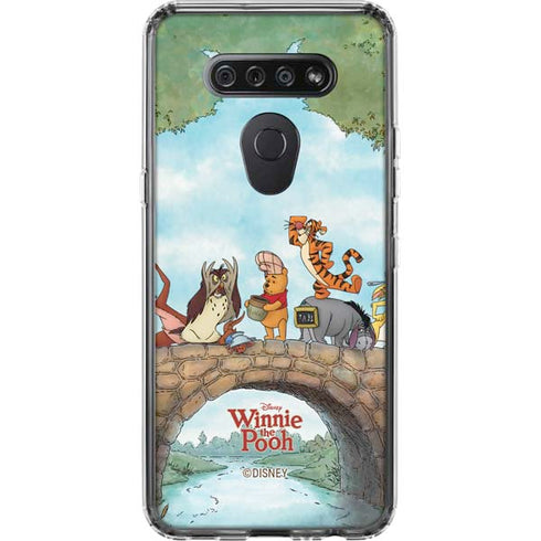Disney Winnie the Pooh All Characters LG K51/Q51 Clear Case