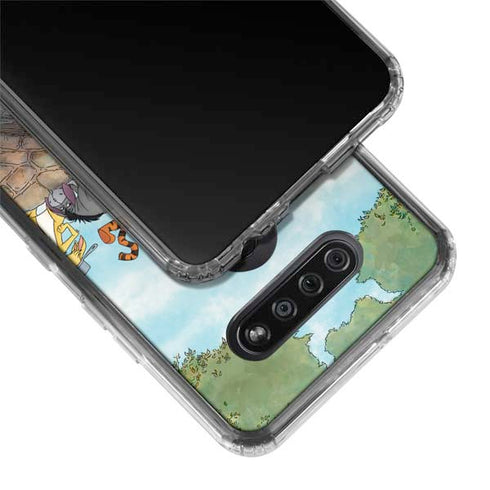 Disney Winnie the Pooh All Characters LG K51/Q51 Clear Case