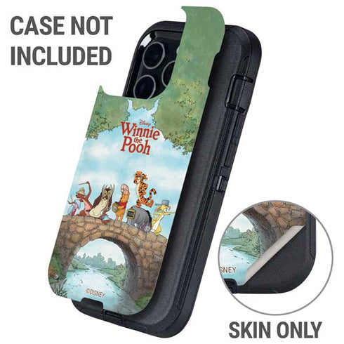 Disney Winnie the Pooh All Characters Otterbox Defender iPhone Skin