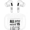 All You Need Is Love BW Apple AirPods Pro Skin