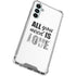 All You Need Is Love BW Galaxy A15 5G Clear Case
