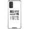All You Need Is Love BW Galaxy A32 5G Clear Case