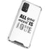 All You Need Is Love BW Galaxy A32 5G Clear Case