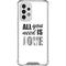 All You Need Is Love BW Galaxy A33 5G Clear Case