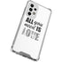 All You Need Is Love BW Galaxy A53 5G Clear Case
