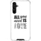 All You Need Is Love BW Galaxy A54 5G Clear Case