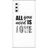 All You Need Is Love BW Galaxy Note 10 Skin