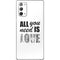 All You Need Is Love BW Galaxy Note20 5G Skin
