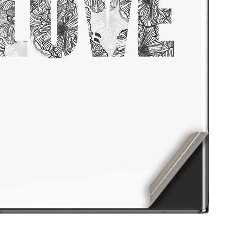 All You Need Is Love BW Galaxy Note20 Ultra 5G Skin