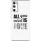 All You Need Is Love BW Galaxy S20 Fan Edition Skin